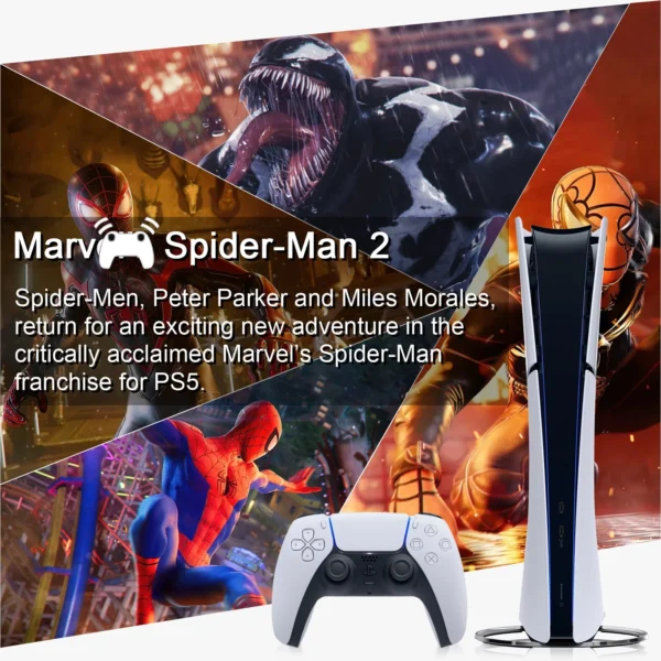 Sony PlayStation 5 Slim-Marvel's Spider-Man 2 Bundle disk, PS5 - Image 4
