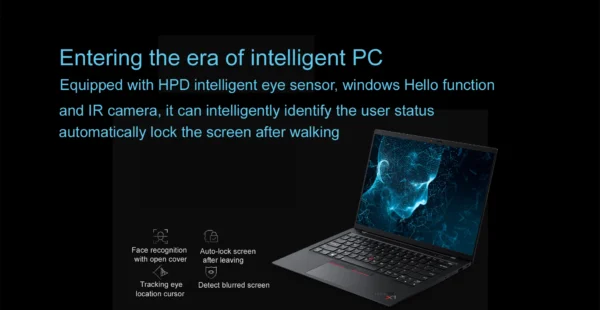 High-end Lenovo Laptop ThinkPad X1 Carbon 2022 Gen 10 14 Inch 2.2K Led Backlit Screen i7-1260P 16GB LPDDR5 5200Win11 Pro 4G LTE - Image 6