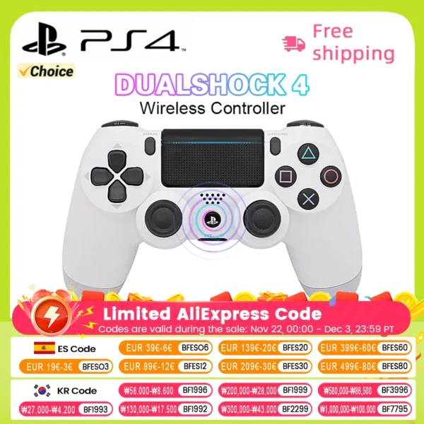 100% original Sony PlayStation 4 Original Game Controller DUALSHOCK 4 wireless Bluetooth game controller Sony PS4 game console