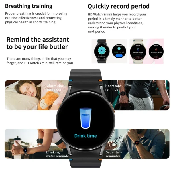 Fashion Galaxy Watch 7 Ultra Smart Watch GPS Sports Track AMOLED Screen HD Bluetooth Call Fitness Tracker Heart Rate Smartwatch - Image 5