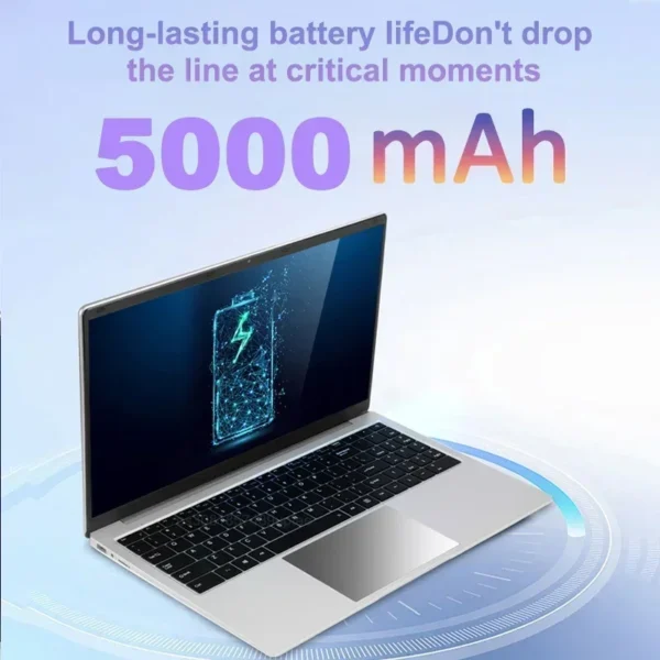 NEW 15.6" Ultra Slim Laptop 16GB RAM 2TB SSD Intel N3700 Notebook Gamer 1920*1080 Display Office Study Computer PC Windows11 Pro - Image 5
