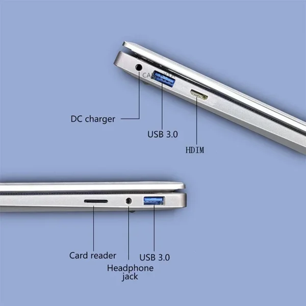 N4000 14.1 Inch 128GB 256GB SSD Windows 10 Pro Inte Laptop Intel Portable Laptos Student Notebook Dual core Laptop - Image 4