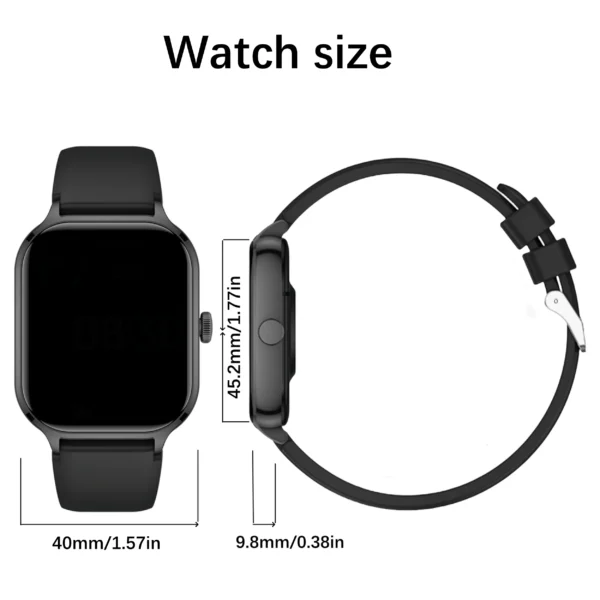 Smart watch, wireless calling/dial, multi-Sport mode, information reminder, Various APP Reminders,for iPhone/Andriod - Image 2