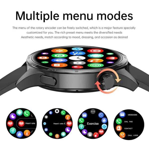 For Huawei WATCH GT 5 Pro Smartwatch Men NFC GPS Tracker AMOLED 360*360 HD Screen Heart Rate Bluetooth Call Sport Smart Watch - Image 5