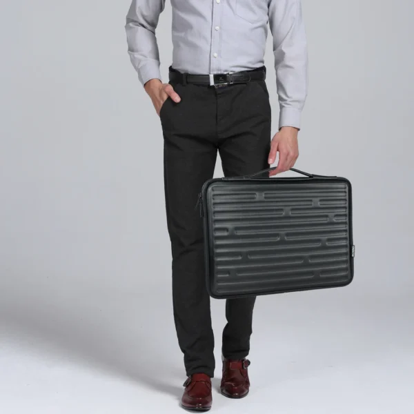 MCHENG 10",13",14",156" Inch Laptop Sleeve Case Soft Cover Carrying Bag With Small Accessories Pouch - Image 3