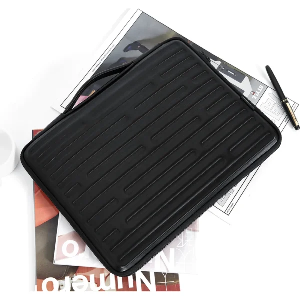 MCHENG 10",13",14",156" Inch Laptop Sleeve Case Soft Cover Carrying Bag With Small Accessories Pouch - Image 2