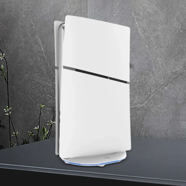 RGB Vertical Console Stand Console Mount Dock 2 USB &Type-C Hub Display Stand Stable for Playstation 5 Slim Disc/Digital Edition - Image 3