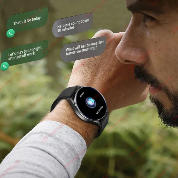 2024 New For Samsung Galaxy Watch 7 NFC Smart Watch Men Women Bluetooth Call HD 360*360 Screen Voice Call GPS Sports Watches M10 - Image 5