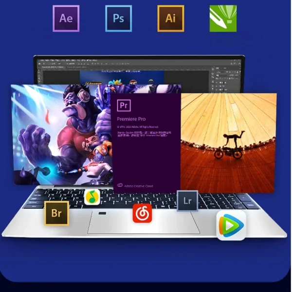 CARBAYTA Performance Laptop Computer 5G Wifi AMD Ryzen 7 4800U Windows10 11 Pro Gaming IPS Laptop - Image 3