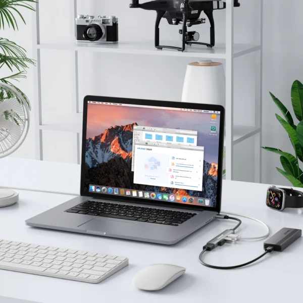 Lemorele 120cm 4Ports USB HUB OTG USB A 3.0 Adapter Multi Splitter Adapter Laptop Accessories For Xiaomi Lenovo Macbook Pro - Image 5