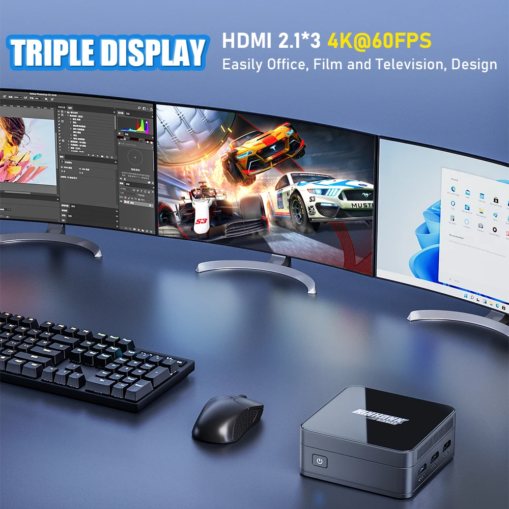 KINHANK Super Console KP100 Video Game Console 16GB DDR5 Batocera 100000+ Games 70+Emulators for SS/WII/GC/MAME/PS3/PS2/Arcade - Image 5