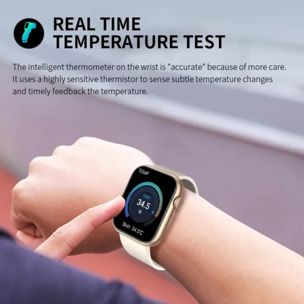LIGE New Smart Watch 2024 Wireless Charging Smartwatch Bluetooth Calls Men Women Smartwatches Fitness Bracelet Custom Watch Face - Image 4