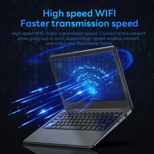 BYONE 11.6 Inch Mini Laptop Intel N4000 Cheap laptop 8GB RAM 256GB SSD Student Office Small Portable Netbook With WIFI Bluetooth - Image 3