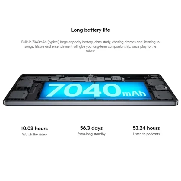 Global ROM Lenovo XiaoXin Pad 2024 Tablet 6GB 8GB 128GB Pads Snapdragon 685 Octa Core 11" WIFI 8MP Cam7040mAh 20W Fast Charger - Image 5
