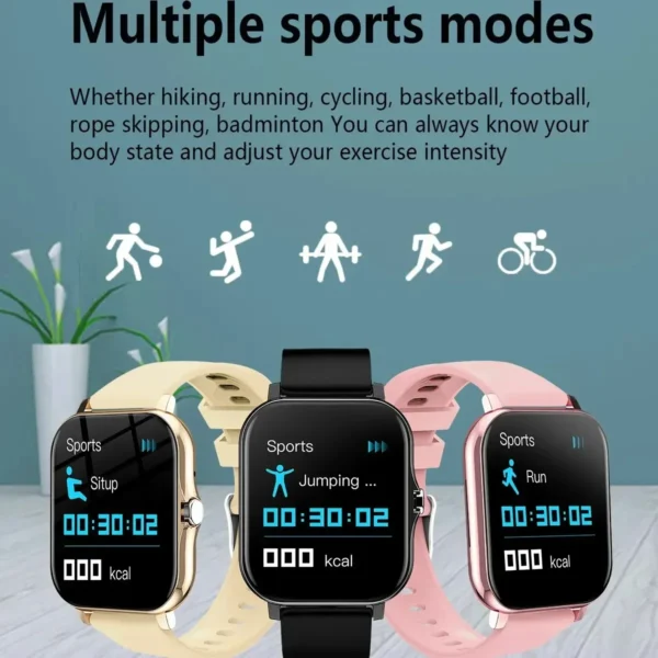 2024 New Smart Watches for Men Women Newest 2024 Sport SmartWatch DIY Watch Faces Bluetooth Call Phone Smart Band PK H13 H5 P73 - Image 5