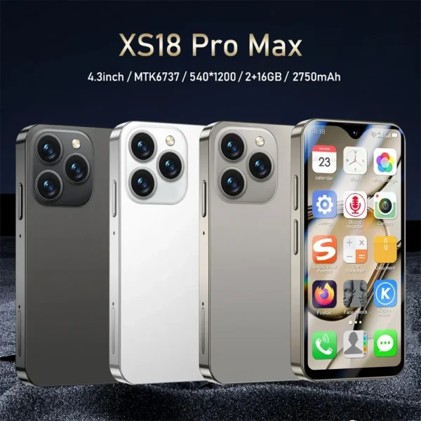 SOYES XS18 Pro Max Mini Smartphone 4.3Inch 2GB RAM+16GB ROM 4G Network Full Band 2750mAh Mobile phone Google Play Store Dual SIM - Image 2
