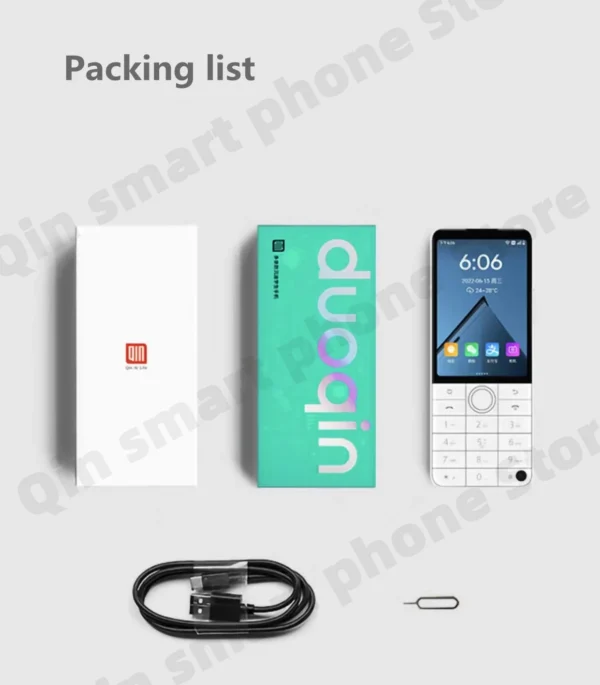 New Qin F22 Pro Smart Touch ScreenPhone Wifi 5G+3.5 Inch 4GB 64GB Add Google Store Android QinGlobal Version Mobile Phone - Image 6