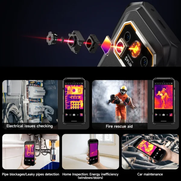 【World Premiere】Ulefone Armor 27T Pro 5G Rugged Phone 10600mAh Android 14 Smartphone 50MP+64MP Night Camera 6.78" 24GB+256GB NFC - Image 4
