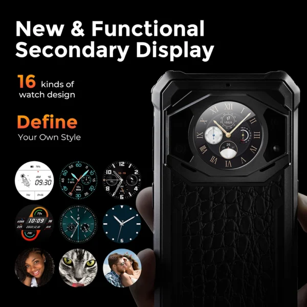 FOSSiBOT F101 PRO Smartphone 8GB 128GB 10600mAh 18W Fast Charge Mobile Phone 24MP 5.45'' HD+ Display Android 13 OS Cellphone - Image 3