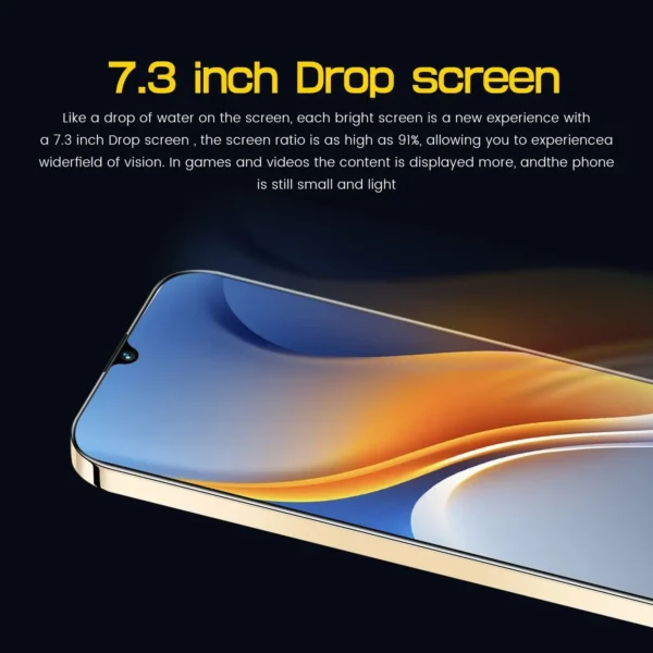 Cellphones V27e 7.3 Inch 5G Original Smartphone Dual SIM Android 13 Cell Phone 6800mAh Global Version 108MP Smart Mobile Phones - Image 4
