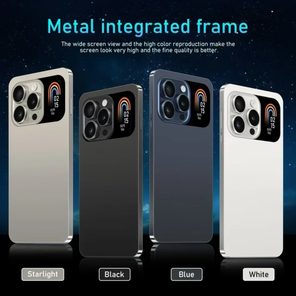 I16 Pro Mobile Phones 7.3HD Original Smartphone 5G Dual SIM Android 13 Cell Phone Snapdragon 8 Gen 2 Global Version Cellphones - Image 3