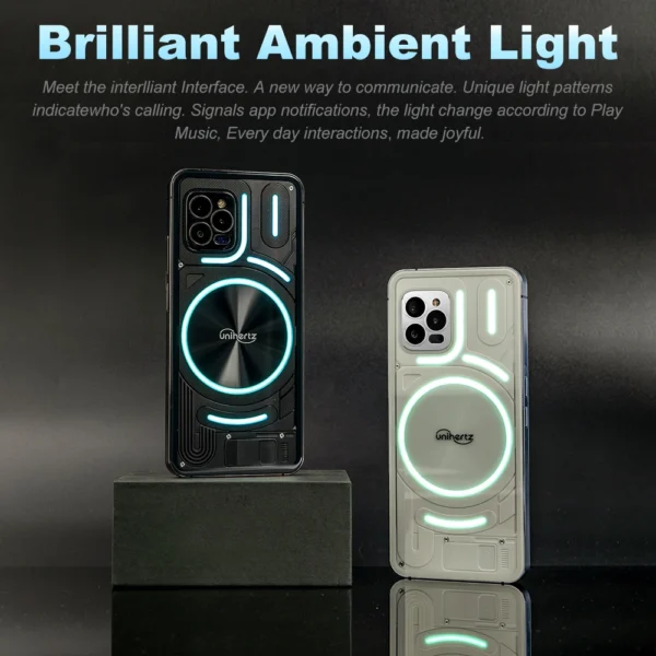 Unihertz Luna Smartphone Rhythm Ambient LED strip Music Phone 8GB RAM 256GB ROM 108MP G99 Mobile Phone Night Vision Cellphone - Image 3