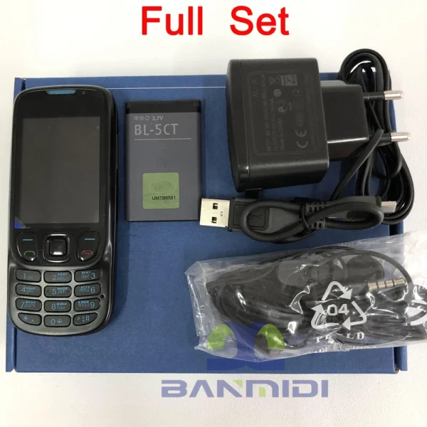Original 6303 Classic 6303c GSM 2G Mobile Cell Phone 3MP Cellphone Russian Hebrew Arabic Keyboard Made in Finland on 2009 - Image 4