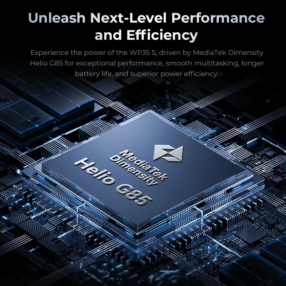 Oukitel WP35 S Rugged Phone 6.56" HD+ 24GB(6+18)+256GB 11000mAh Mobile Phones androids NFC rugged Smartphone Business phone - Image 5