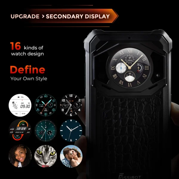 Fossibot F101 Pro Rugged Smartphone 10600mAh 15GB+128GB IP68 Waterproof Mobile Phone Global Version Cell Phone NFC - Image 3