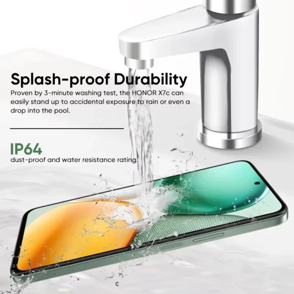 Global Version HONOR X7c 4G Mobile Phone Snapdragon 685 6.77" 120Hz IPS LCD Display 108MP Dual Camera 6000mAh Long Battery IP64 - Image 2