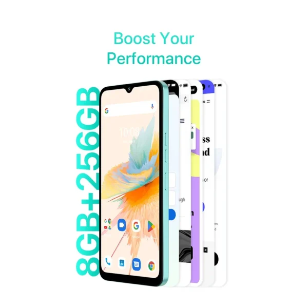 UMIDIGI A15, A15C Smartphone NFC Android 13 ,6.7" FHD+Screen, 8GB 256GB, 64MP Camera,5000mAh 20W Fast Charging Mobile phone - Image 5